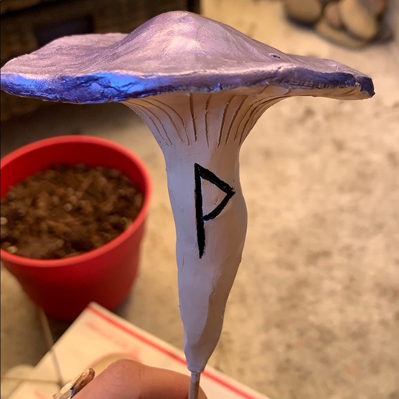 3 Magic Mushroom Garden Stakes 🤗✨🍄 - Picture 9 of 16
